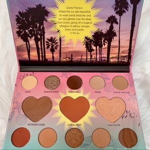BEACH BABE EYESHADOW & HIGHLIGHTER PALETTE NIB